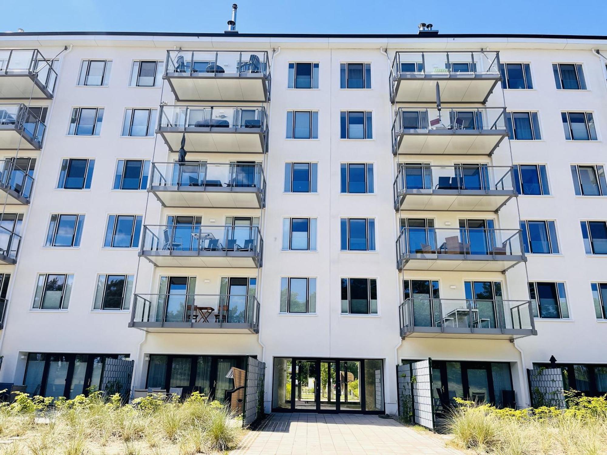 Ferienwohnung Domizil Am Meer Haus Arkona Prora 宾茨 外观 照片